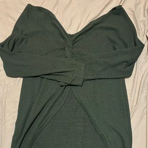 This is a really cute sweater type shirt